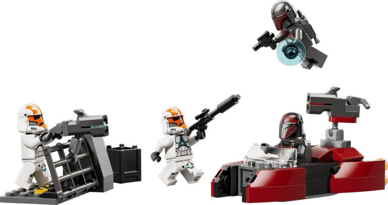 LEGO Star Wars Beleg van Mandalore Battle Pack 75449 met minifiguren, speeder en barricade