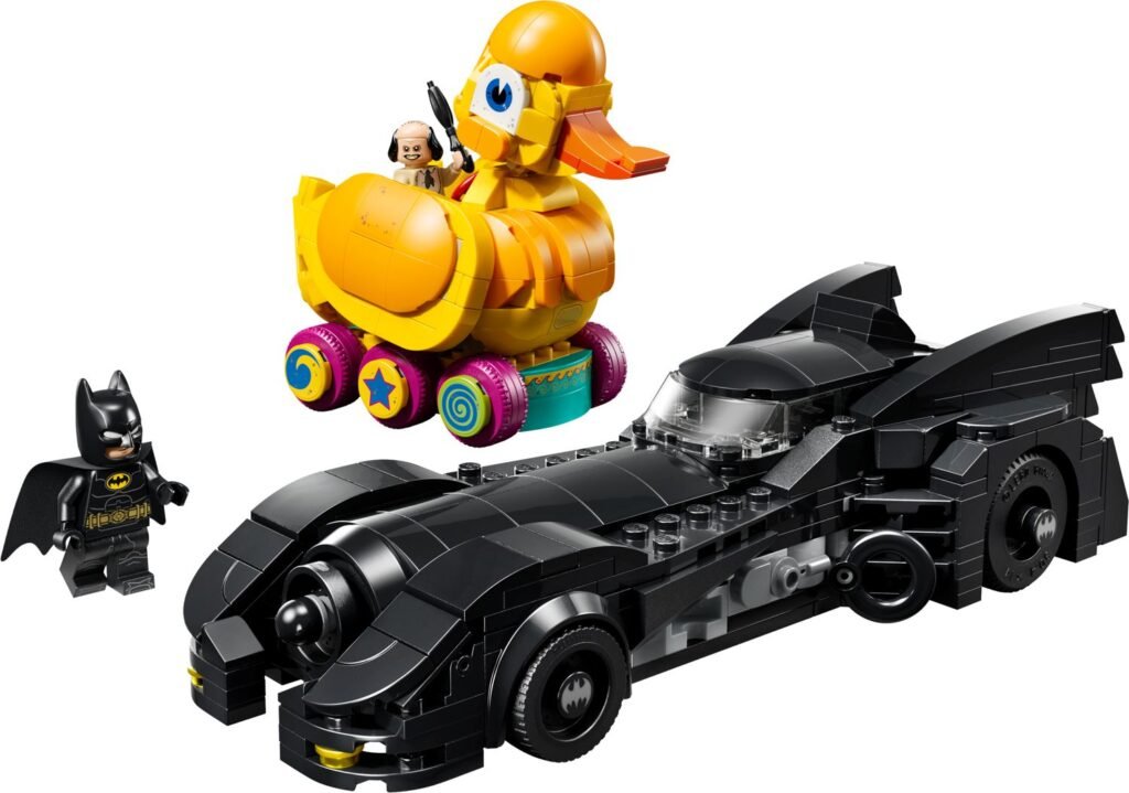 LEGO Batman Returns Batmobile en de eendenauto van The Penguin, set 67008